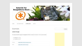 
                            11. Downloads | Asterisk for BeagleBone Black