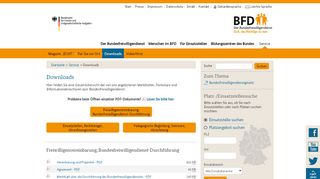 
                            6. Downloads: Bundesfreiwilligendienst.de