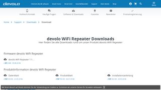 
                            13. Downloads | devolo WiFi Repeater | devolo AG