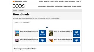 
                            4. Downloads | Ecos Online