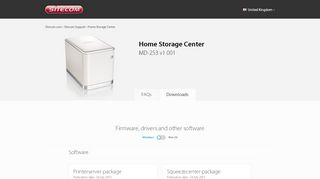 
                            1. Downloads for your MD-253v1001 Home Storage Center