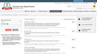 
                            7. Downloads > Income Tax Returns - Income Tax Department