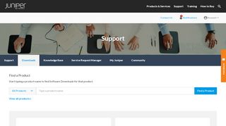 
                            1. Downloads - Juniper Support - Juniper Networks
