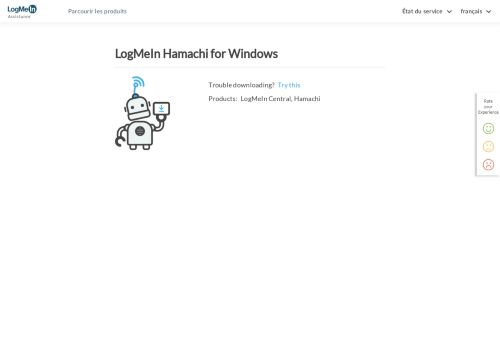 
                            4. Downloads: LogMeIn Hamachi for Windows - LogMeIn Support