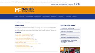 
                            8. Downloads - Martho Flexwerk