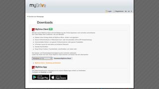 
                            3. Downloads | MyDrive - Ihr Schweizer Online-Speicher