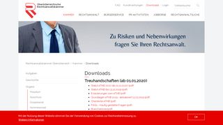 
                            9. Downloads - Rechtsanwaltskammer Oberösterreich