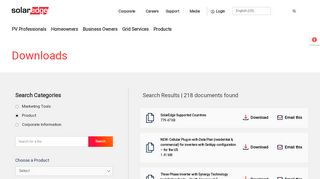 
                            8. Downloads | SolarEdge | A World Leader in Smart Energy