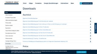 
                            8. Downloads - Strom - Energie Graz