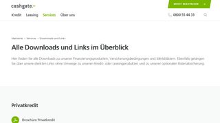 
                            7. Downloads und Links | cashgate.ch