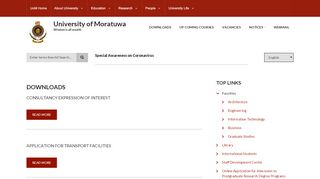 
                            13. Downloads | University of Moratuwa