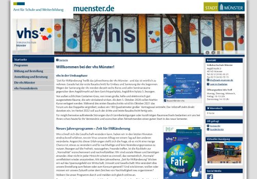 
                            3. Dozent/-innen Fortbildung: vhs.cloud - Stadt Münster: Volkshochschule