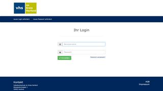 
                            1. Dozenten-Login VHS im Kreis Herford