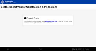 
                            10. DPD Project Portal - Seattle.gov