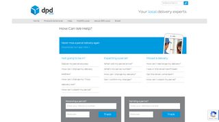
                            11. DPD (UK) - Help