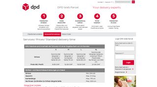 
                            7. DPD Web Parcel - Versandinformationen