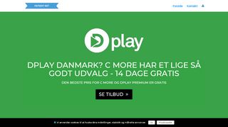 
                            13. DPLAY Danmark → Helt Gratis Premium! Bedre Pris Findes Ikke. Se ...