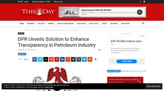 
                            8. DPR Unveils Solution to Enhance Transparency in Petroleum Industry ...