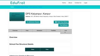 
                            8. DPS Kalyanpur, Kanpur Fees, Admission 2019-20, Pay Online, ERP ...