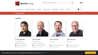 
                            6. dpunkt.team - dpunkt.verlag