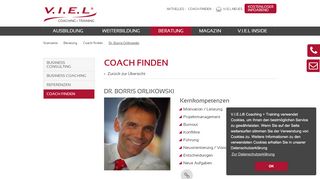 
                            2. Dr. Borris Orlikowski - VIEL® Coaching + Training