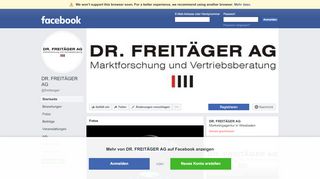 
                            3. DR. FREITÄGER AG - Startseite | Facebook