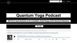 
                            12. Dr James Oschman on the Living Matrix, Scalar Energy and the ...