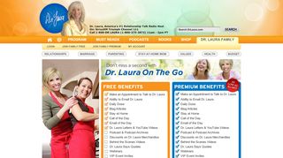 
                            3. Dr. Laura: Dr. Laura Family Premium Membership