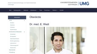 
                            11. Dr. med. E. Wedi - Gastroenterologie UMG