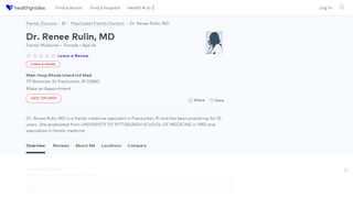 
                            13. Dr. Renee Rulin, MD - Reviews - Pawtucket, RI - Healthgrades