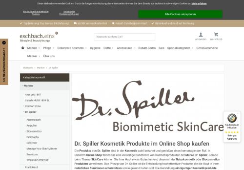
                            4. DR. SPILLER, Premiumkosmetik einfach online bestellen: eschbach ...