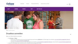 
                            3. Draadloos aanmelden | Bibliotheken Odisee