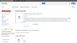 
                            7. Draft Energy Bill - Risultati da Google Libri