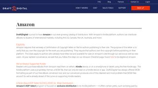
                            12. Draft2Digital | Amazon