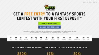 
                            12. DraftKings | Daily Fantasy Sports For Cash