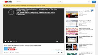 
                            11. Drag and drop customization of Blog module on Webnode - YouTube