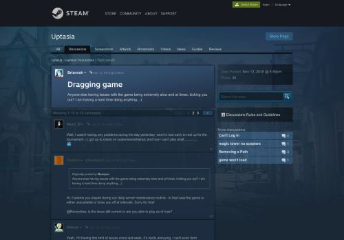 
                            13. Dragging game :: Uptasia General Discussions - Steam Community