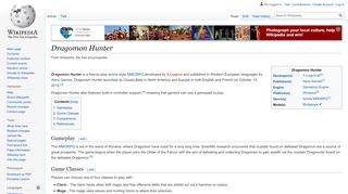 
                            13. Dragomon Hunter - Wikipedia