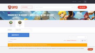 
                            12. Dragon Nest M Account | Dragon Nest M - SEA Account - G2G.com