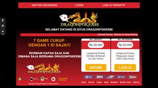 
                            3. DragonPoker88 - Agen Poker Online, DominoQQ Terpercaya