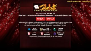 
                            5. Dragonpoker88 - Daftar Sekarang , Login Di sini , Link Alternatif - http ...