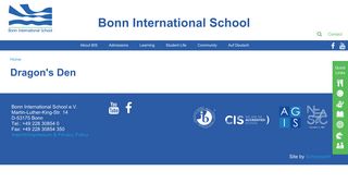 
                            12. Dragon's Den | Bonn International School