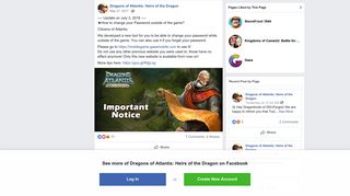 
                            5. Dragons of Atlantis - Facebook