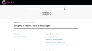 
                            7. Dragons of Atlantis: Heirs of the Dragon – Gaea Mobile