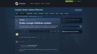 
                            5. Drake Lounge withdraw system :: Counter-Strike: Global Offensive ...