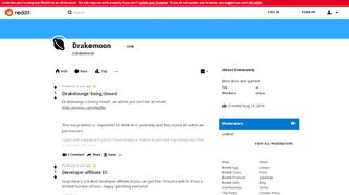 
                            9. Drakemoon - Reddit