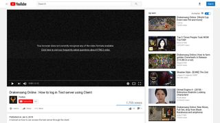 
                            3. Drakensang Online : How to log in Test server using Client - YouTube