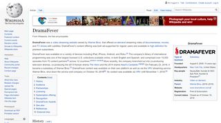 
                            11. DramaFever - Wikipedia