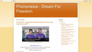 
                            8. Dream For Freedom: Promonesia