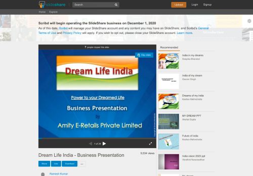 
                            3. Dream Life India - Business Presentation - SlideShare